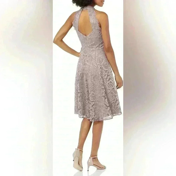 Eliza J Womens Lace Fit and Flare Dress Size 14 - Picture 2 of 14